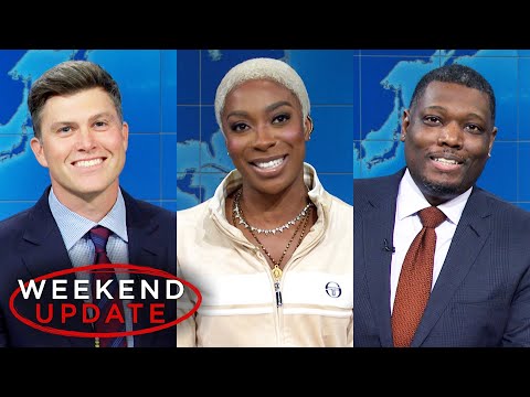 Weekend Update ft. Ego Nwodim – SNL