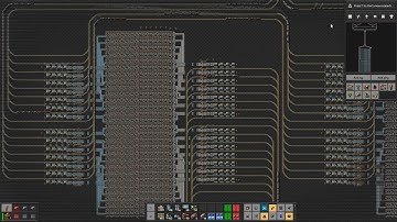 Factorio Rail Throughput Tests V04