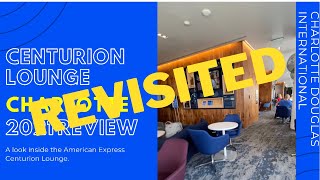 UPDATE: Charlotte American Express Centurion Lounge Revisited