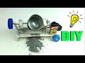 How to Make a Cement Mixer | DIY Realistic Miniature Cement Mixer at home