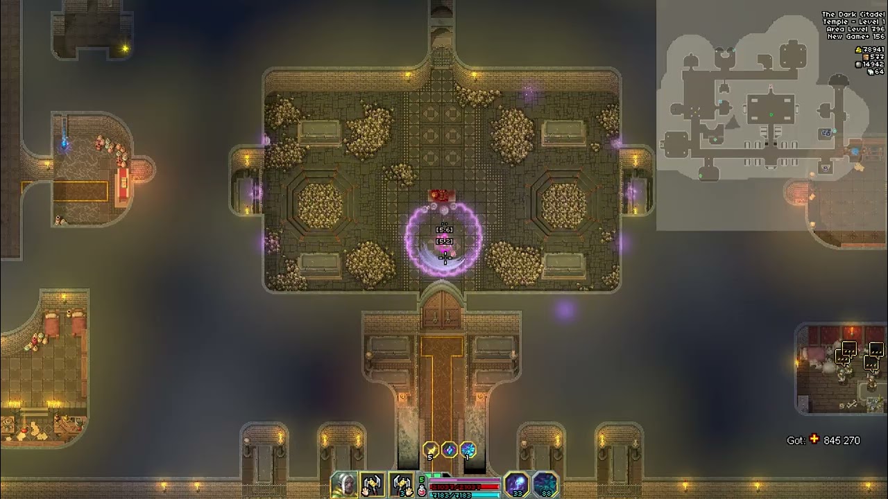 Heroes of Hammerwatch II: NG+ 156 2H Axe Transmutation Wizard Full Run