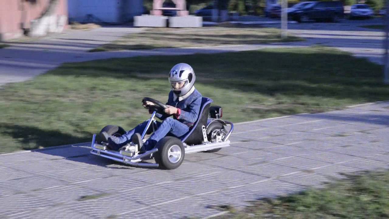 Самодельный детский электромобиль