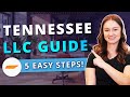 Tennessee llc  how to start an llc in tennessee in 2024 step by step guide