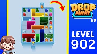 Drop Away Level 902 Solution Walkthrough