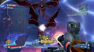 [4K] Borderlands TPS Co-op Playthrough Part 7 - A Big Robot