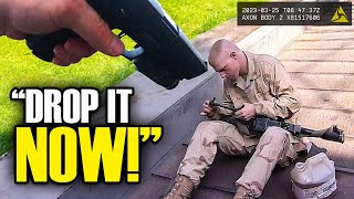 US Marine Abused by Deputies! Corrupt Cops CAUGHT