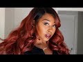 Zury sis  glamh boss wig  sombre rt copper  rhythmnbeauty