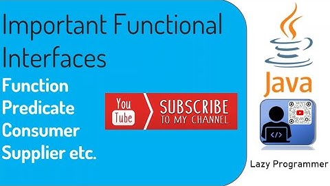 #8 - Java 8 - Functional Interfaces Theory Java 8 #java #functionalinterface #functionalprogramming