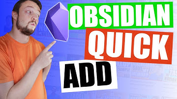 Obsidian Quick add