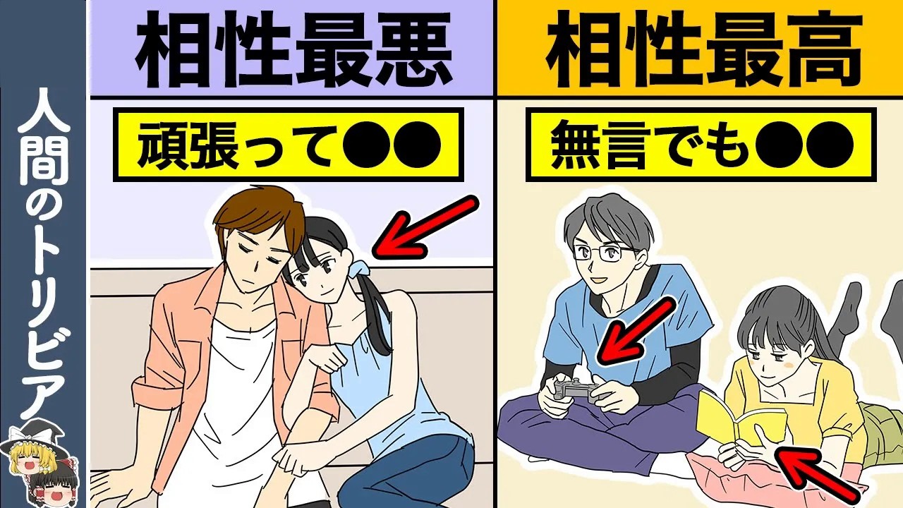 【相性チェック】あなたと合う人・合わない人の決定的な差