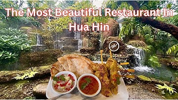 The Most Beautiful Restaurant In Hua Hin#huahin #food #thailand