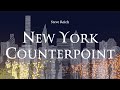 New york counterpoint steve reich  lloyd vant hoff clarinet