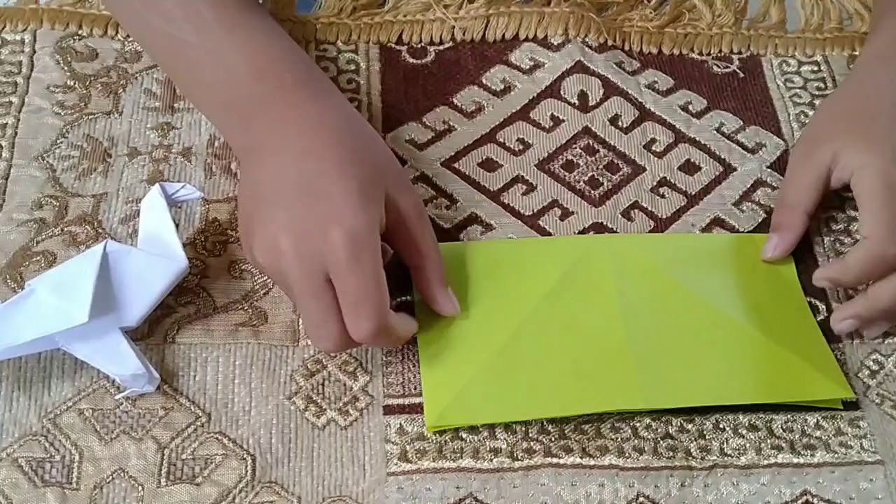  Cara  membuat  burung menggunakan kertas  origami YouTube