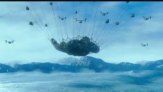 Air lifting Kong to Antarctica | Kong Vs Godzilla