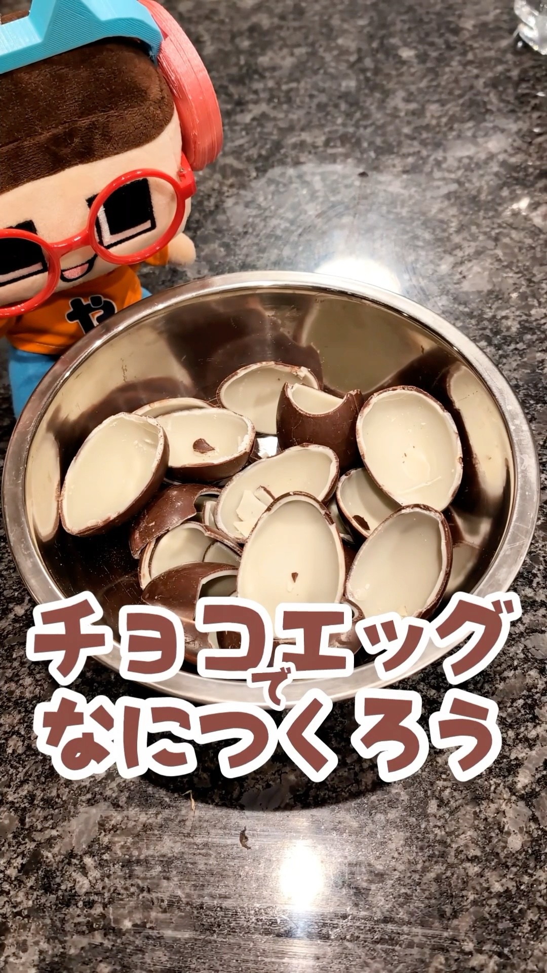 What happens when you magically transform a chocolate egg into a