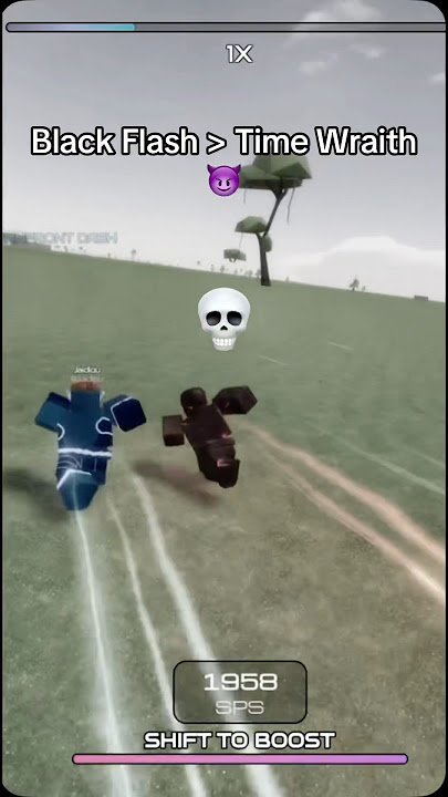 Imagine If They Added BLACK FLASH As The New Time Wraith π¬π #robloxshorts #flashpoint #blackflash