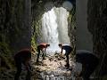 Building a Glass Pod Behind a Waterfall – Hidden Luxury Shelter #survival #building #waterfall