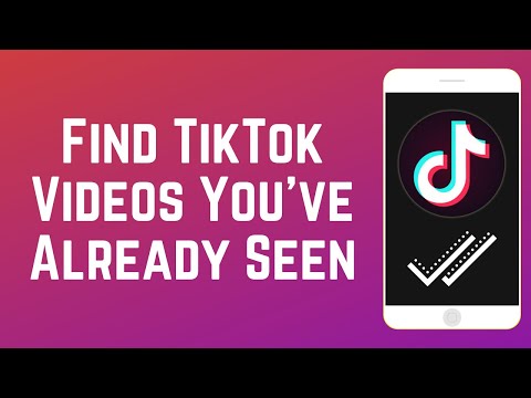 How to Find TikTok Videos You've Already Seen 