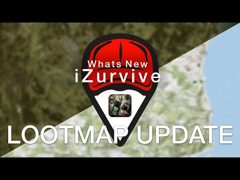 Whats new in #iZurvive - Lootmap Update (Web)