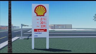 Robloxia: Driving By Shell and CVS Pharmacy on NW 53rd St and NW 287th Ave by the Longwood Turnpike