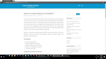 How to Install cPanel on CentOS 7