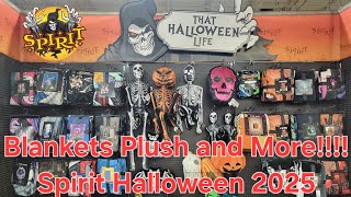Blankets, Plush and More!!!! Spirit Halloween 2025 #spirithalloween 