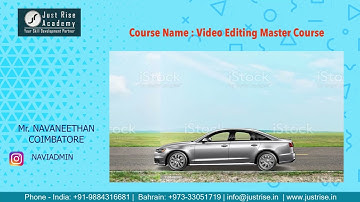 Mr. Naviadmin-3 |Student Output  | Video Editing Masterclass | Just Rise Academy