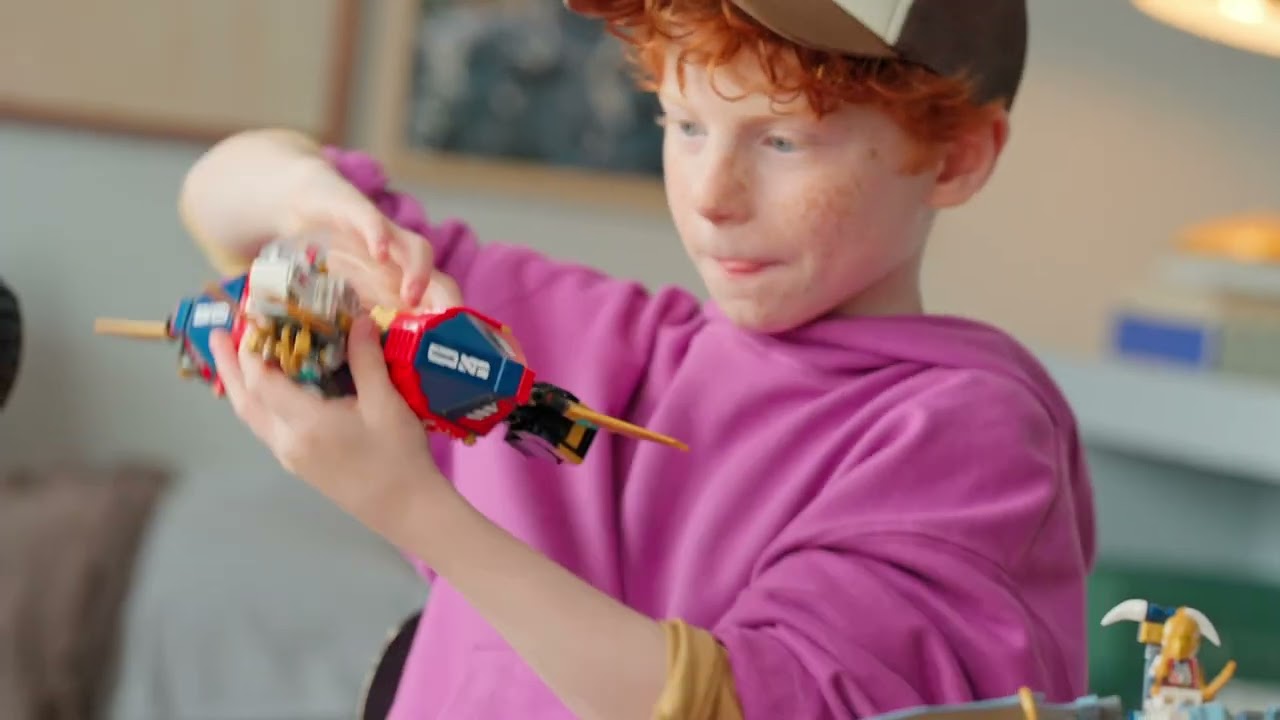 ⚔️ LEGO Ninjago 71834 Zanes Ultra-Kombinasjonsrobot – 4-i-1 Ninja Action! 🐉🤖