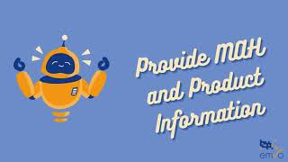 Provide MAH and Product Information screenshot 3