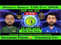 Gothenburg Phoenix vs Stockholm City | GP vs SC | Semi Final of Nordic Smash T20 Cup 2026 | SC vs GP