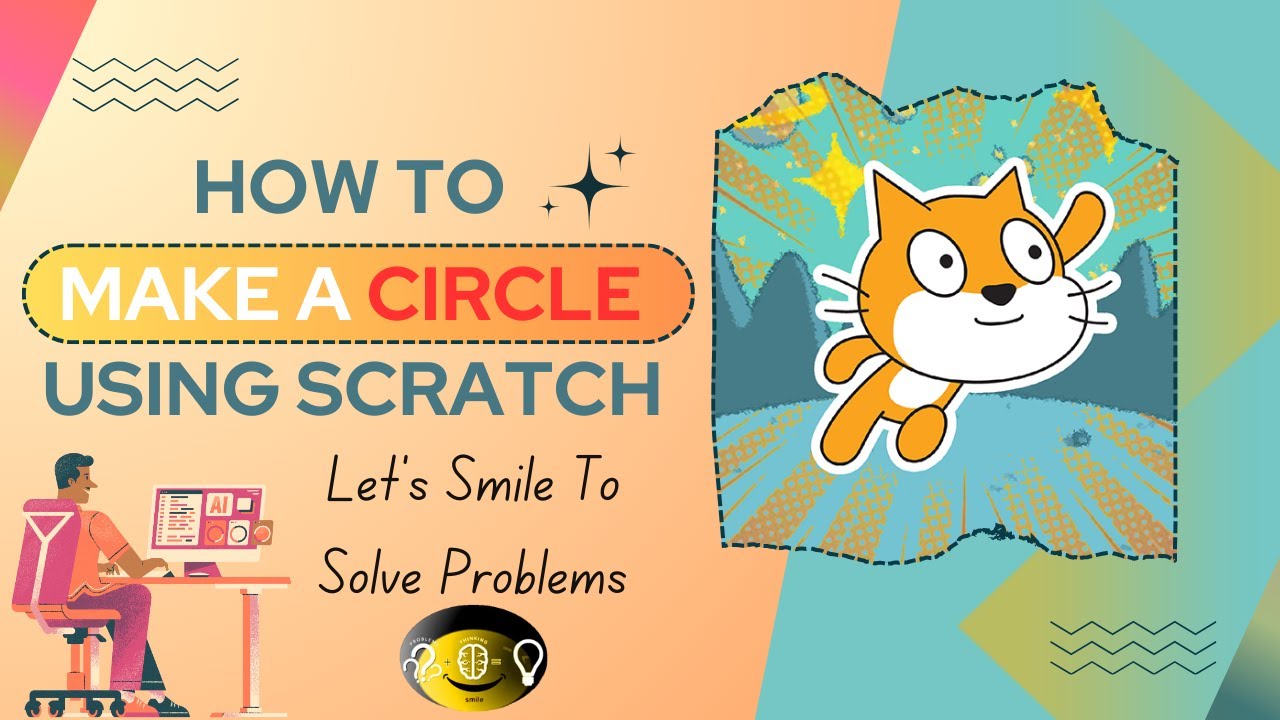 How to Draw a Colorful Circle in Scratch | Easy Step-by-Step Tutorial ...