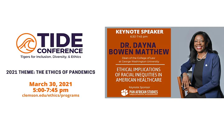 2021 TIDE Conference Keynote Address w/ Dr. Dayna ...