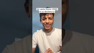 Ich spiele Klavier OHNE es zu BERÜHREN #piano #tiktok
