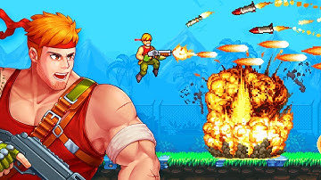 Gun Force: Action Shooting Best Shooter Run & Gun Game Mobile Like Contra Mobile Android ios