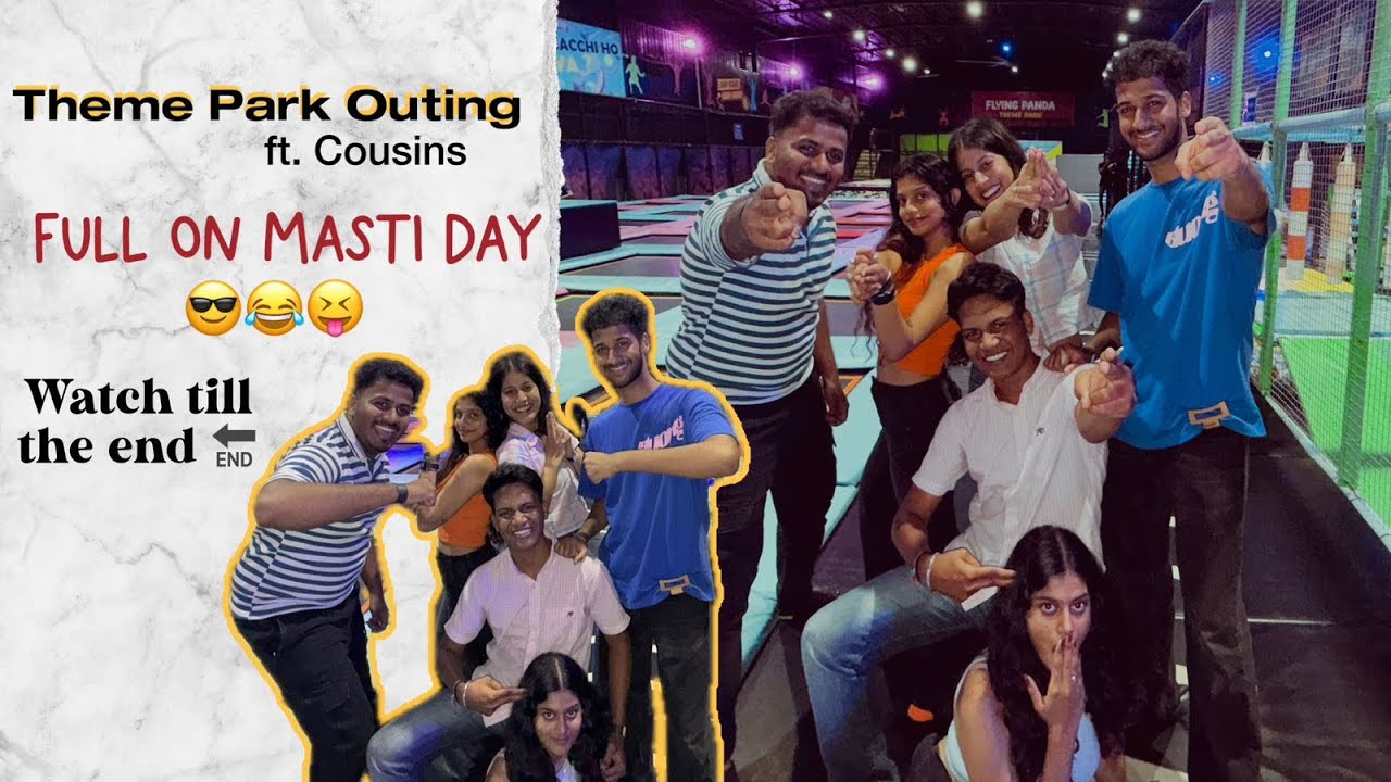 Cousin Day Out at Flying Panda Trampoline Park! 🐼💥