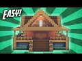 Minecraft: How To Build A Survival Starter House Tutorial (#14)