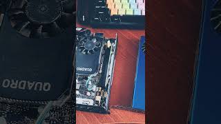 Upgrade a Nvidia Quadro p620 to Radeon WX 3200 on tiny PC #nvidia #radeon #gpu #graphics