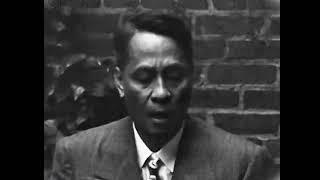 President Manuel Roxas Speech To The American Newsreel Audience May 1946