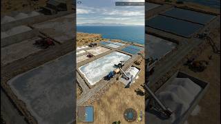 empty ocean | build rock salt pond in farming simulator 25 | #rockstar #rocksalt #farmingsimulator25
