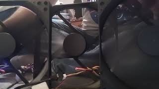 building a box fan out of computer fans episode 7