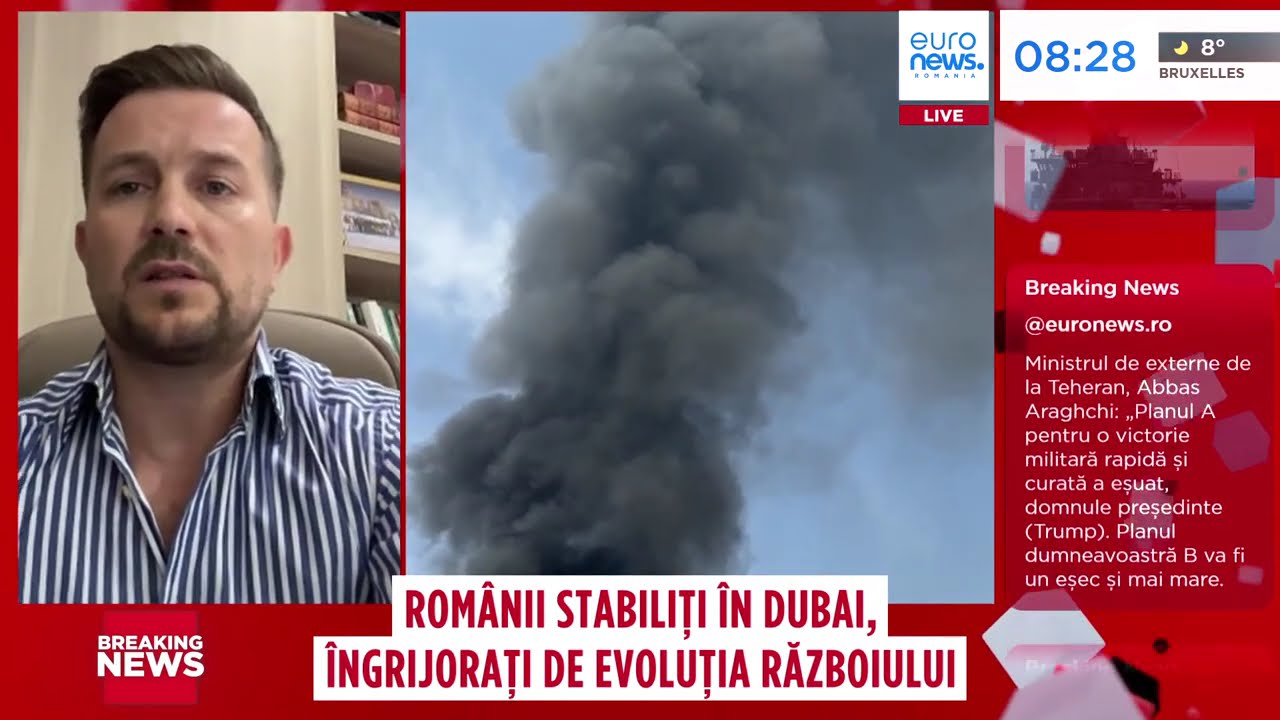 Românii stabiliți în Dubai îngrijorați de evoluția războiului