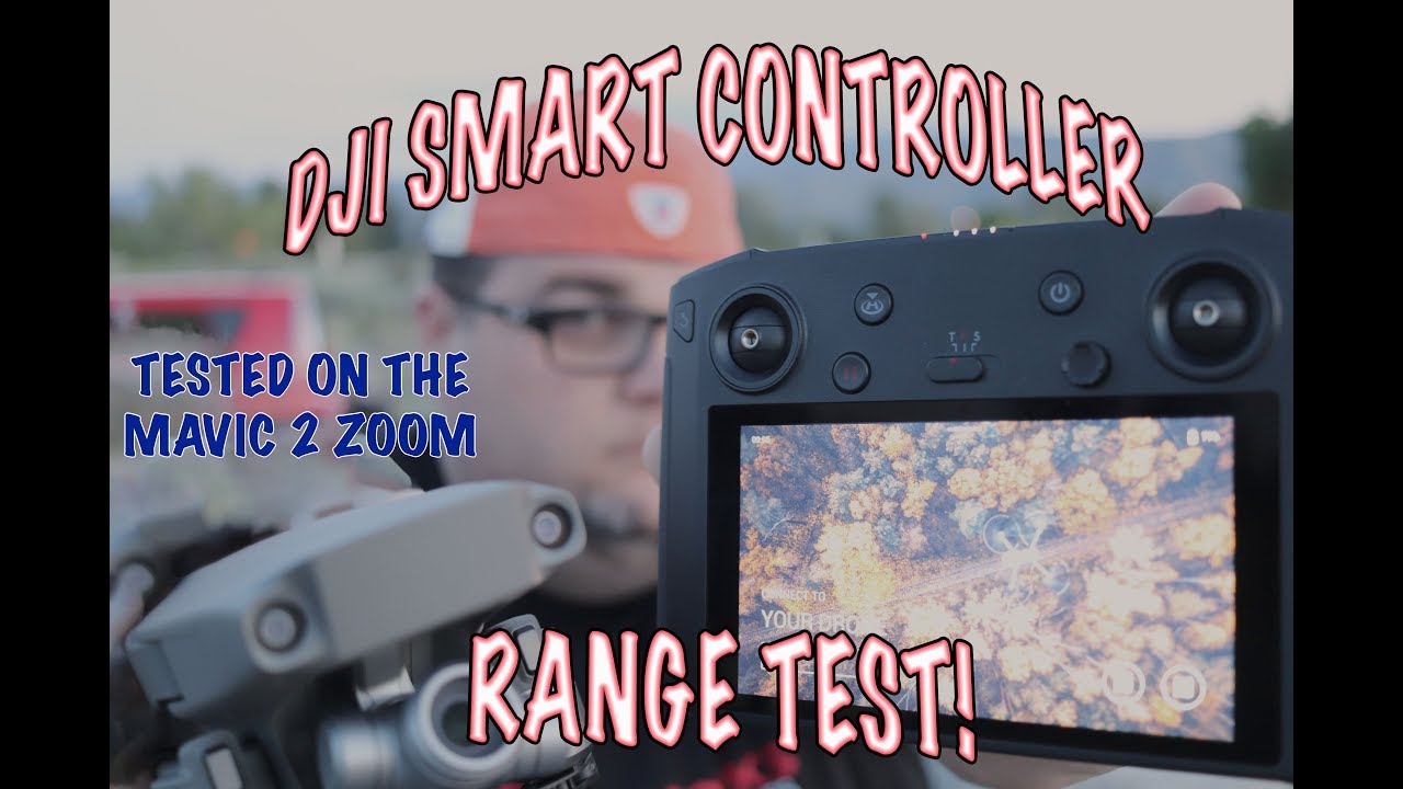 dji smart controller range test