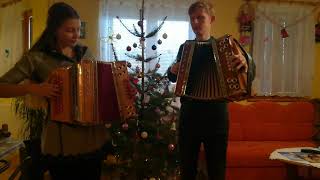 Heligónka Aneta a Martin Poliakovci - Za jasnej, tichej noci