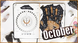 Witchy October Bullet Journal & Stationery I Use