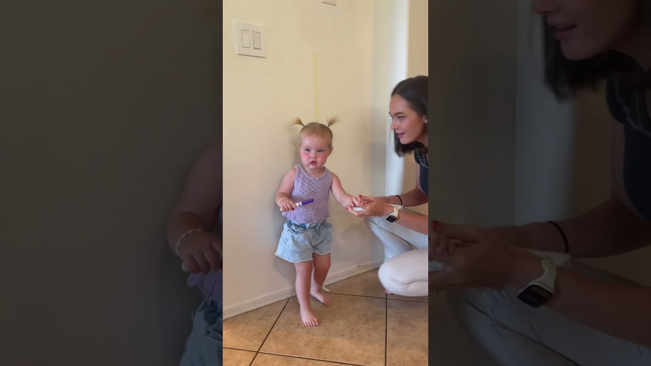 Measuring your child’s height, at home! English version