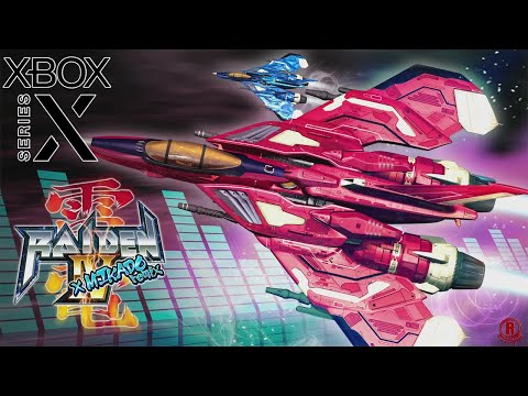 Raiden IV x MIKADO remix (XboxSeriesX) OverKill Mode Gameplay Walkthrough - All Characters & Weapons