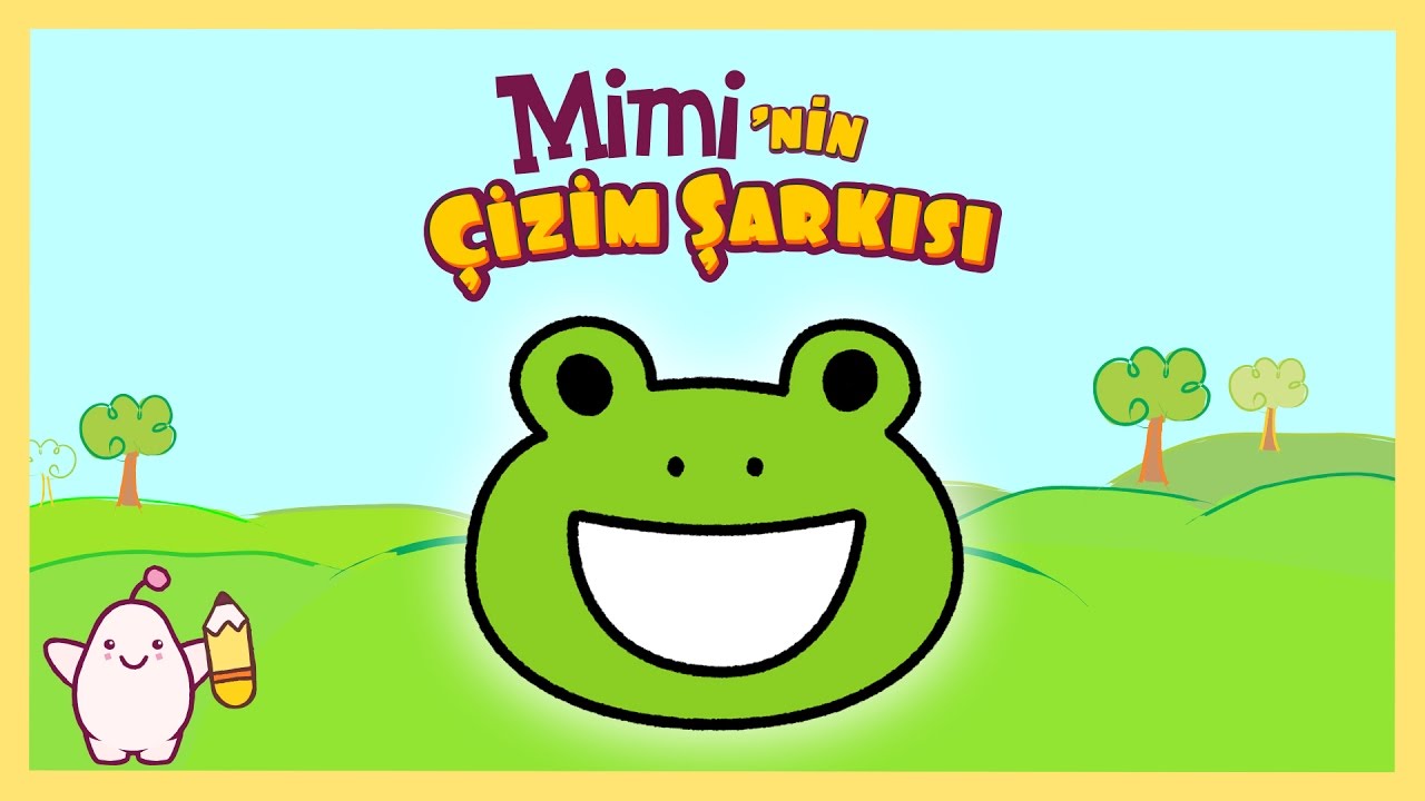 Kurbağa Çizim Şarkısı 🐸 Nasıl Çizilir? Mimi Bebek Şarkıları 2017