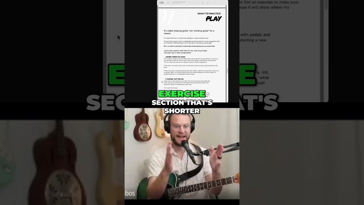 Guitar Practice Beginner Vs Pro Shocking Differences Shorts