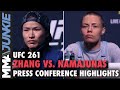 Zhang Weili vs. Rose Namajunas press conference highlights | UFC 261