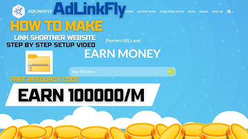 How to Make a AdlinkFly Link Shortener Website for FREE in 2024 | Free Resource Code